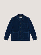 Work jackey indigo tiny corduroy