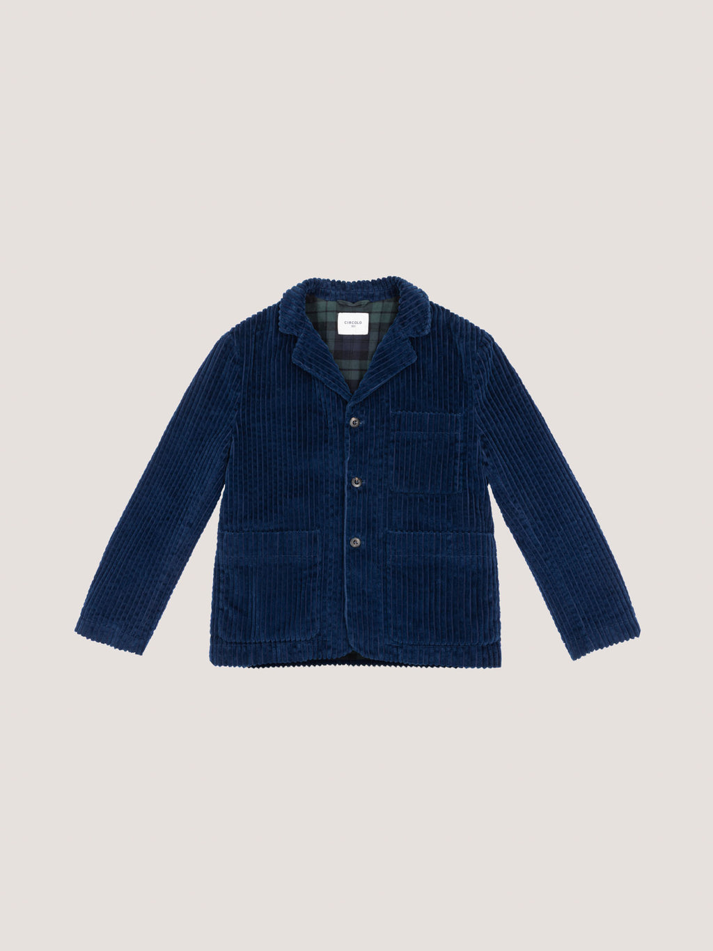 Master jacket indigo big corduroy