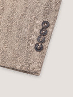 Doppiopetto light fleece herringbone