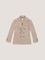 Doppiopetto light fleece herringbone