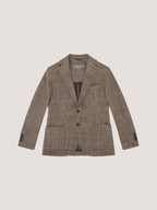 Blazer light fleece Prince of Wales