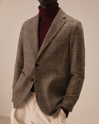 Blazer light fleece Prince of Wales
