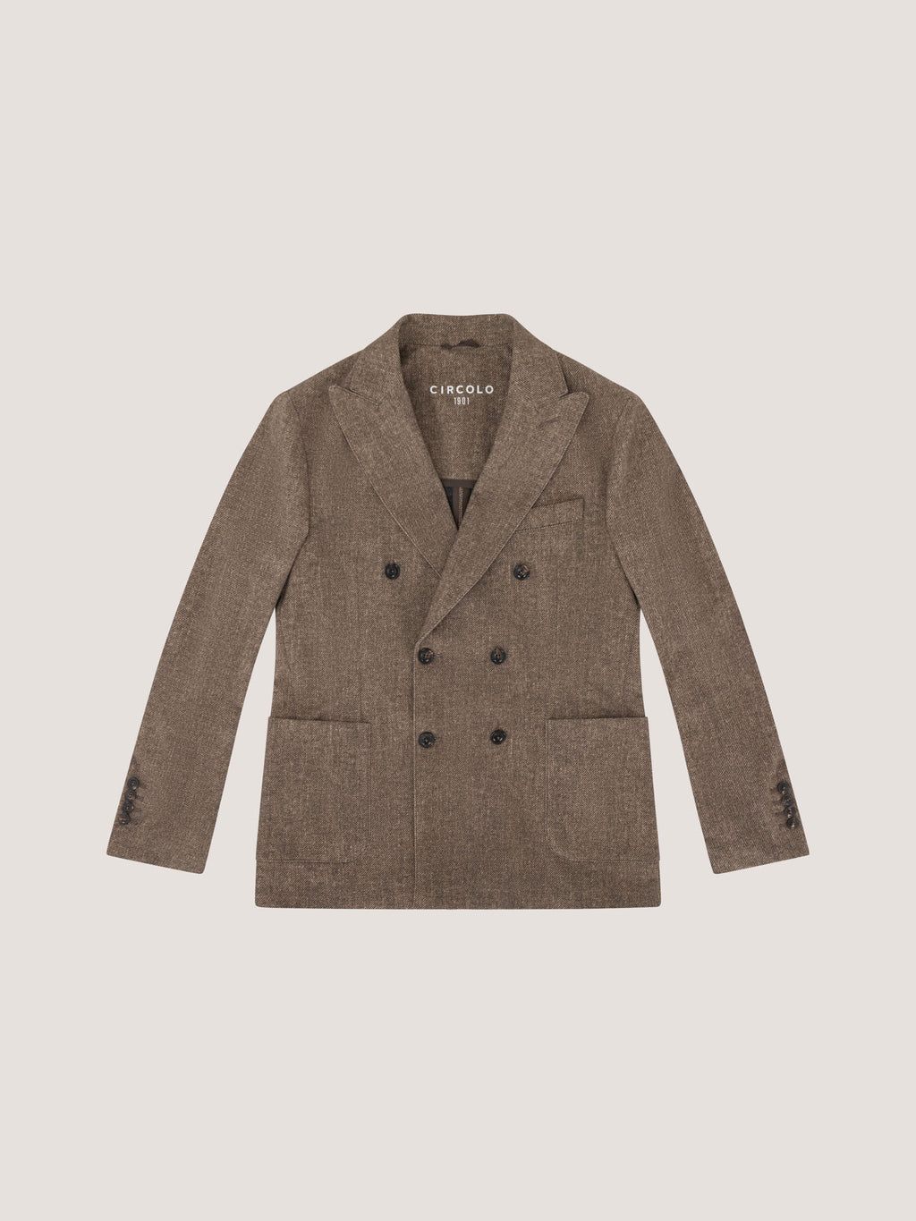 Doppiopetto light fleece diagonal