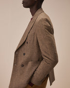 Doppiopetto light fleece diagonal