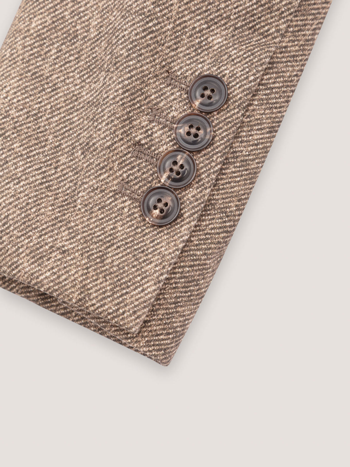 Doppiopetto light fleece diagonal