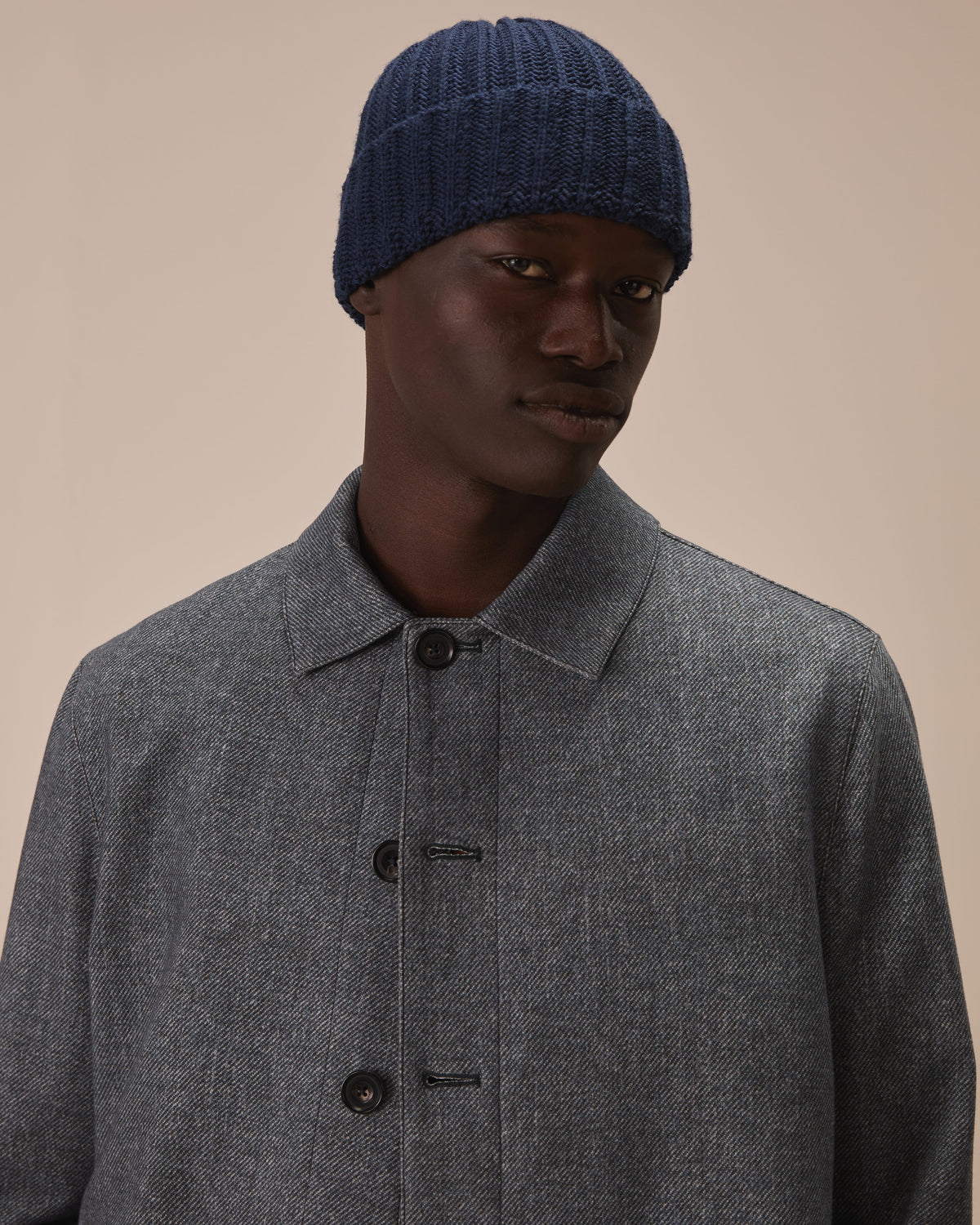 Shirt jacket light fleece diagonal