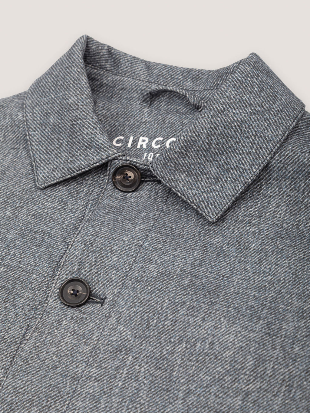 Shirt jacket light fleece diagonal