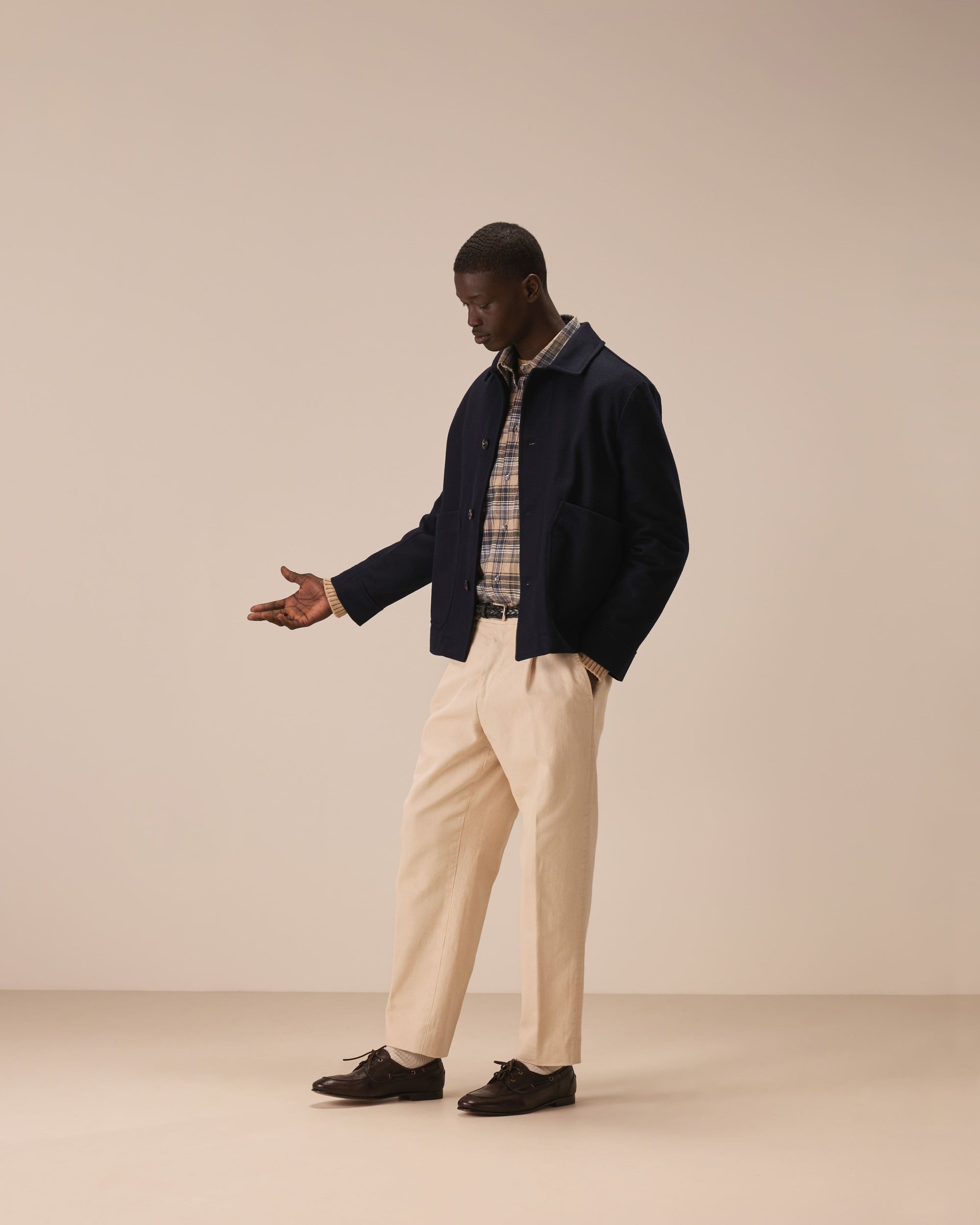 Pantalone formal gabardine twill
