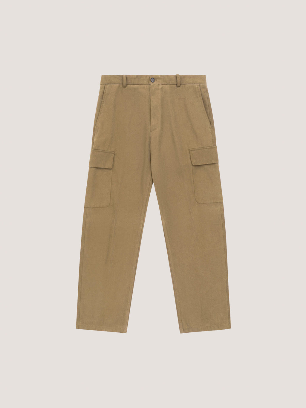 Pantalone cargo gabardine