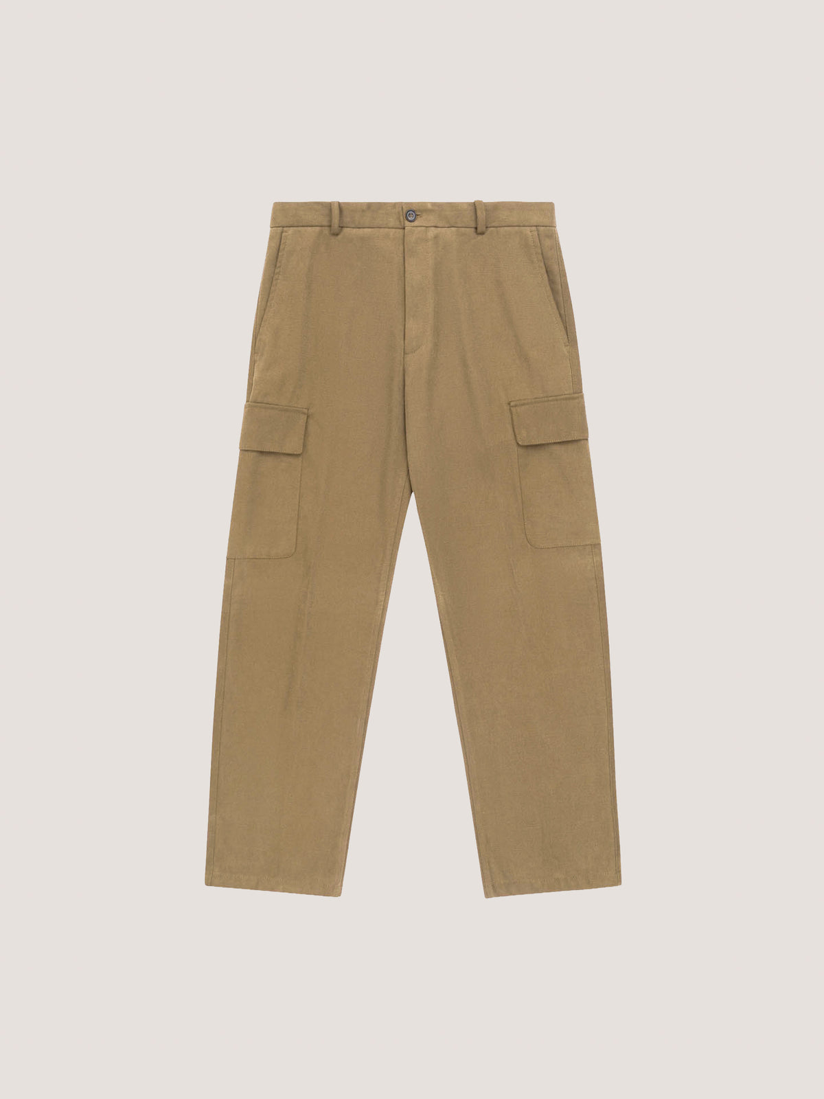 Pantalone cargo gabardine