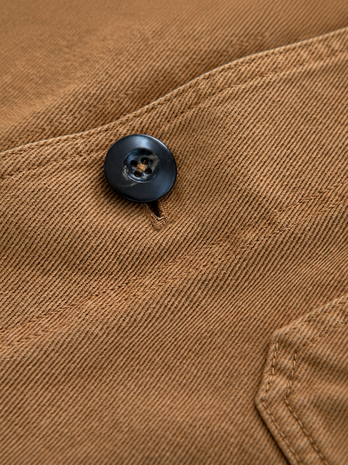 Work jacket gabardine twill cotton