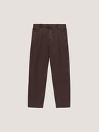 Pantalone formal gabardine twill velour touch