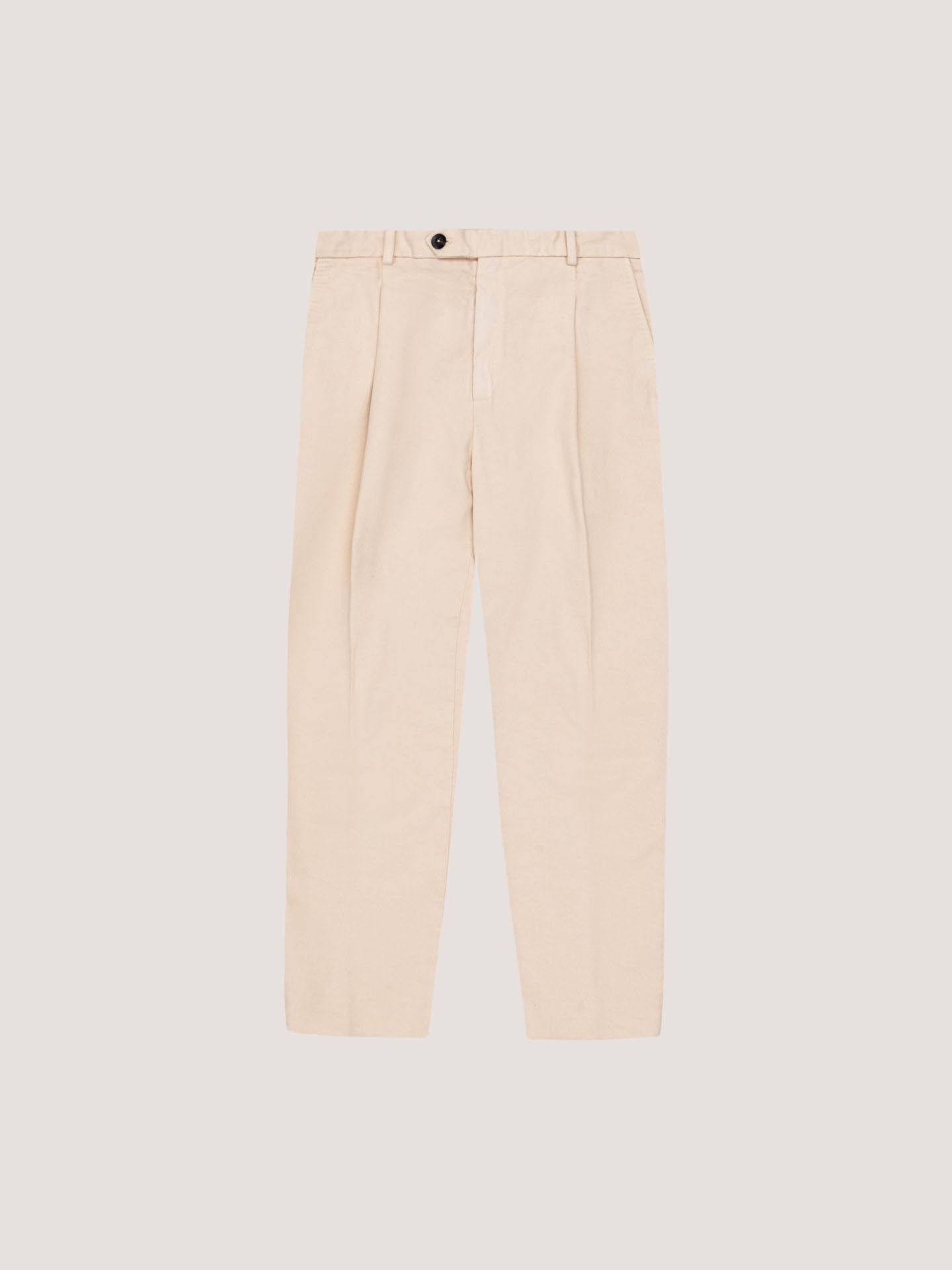 Pantalone formal gabardine twill velour touch
