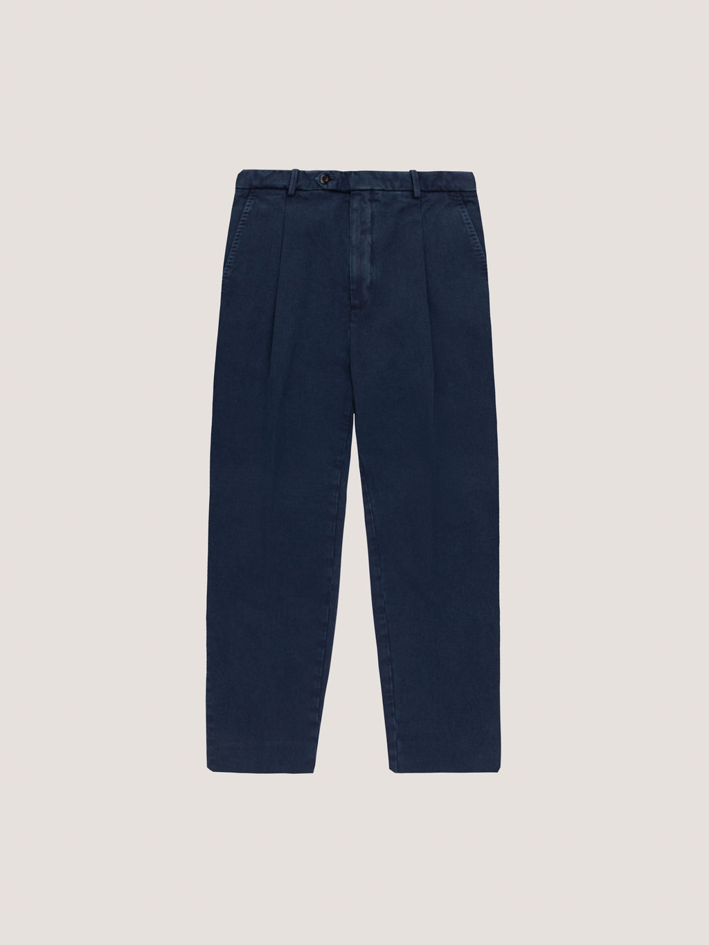 Pantalone formal gabardine twill velour touch