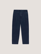 Pantalone formal gabardine twill velour touch