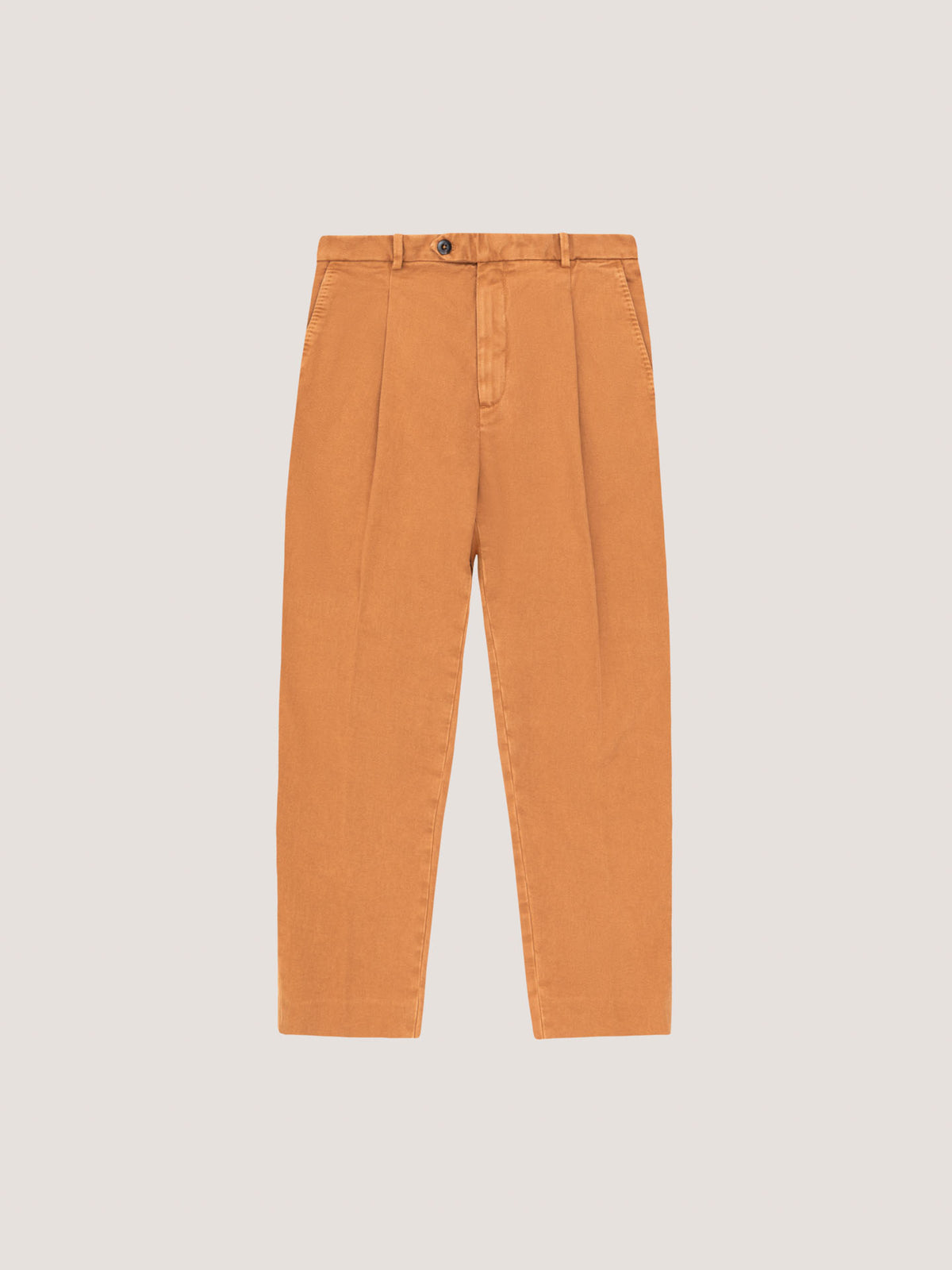 Pantalone formal gabardine twill velour touch