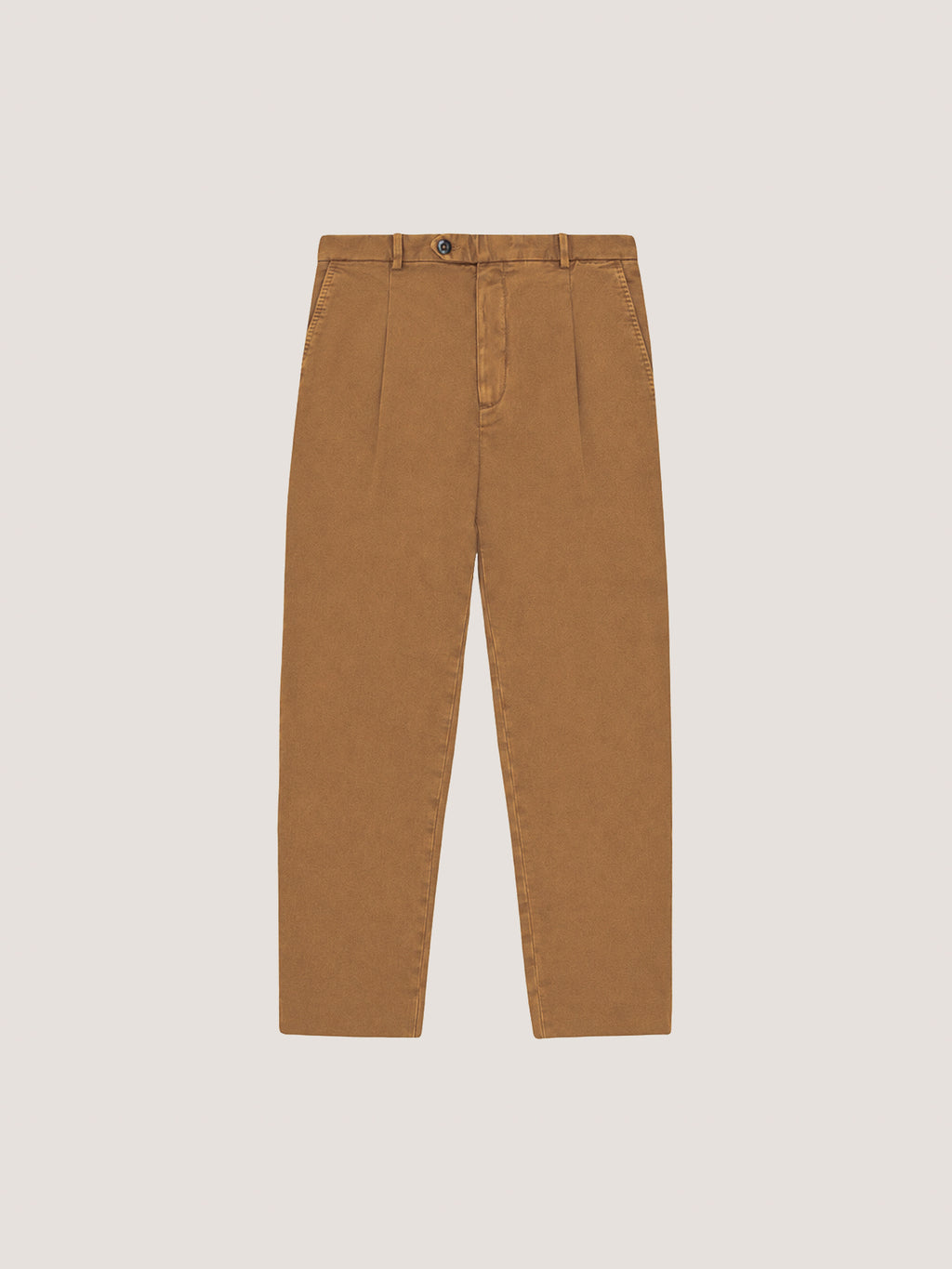 Pantalone formal gabardine twill velour touch