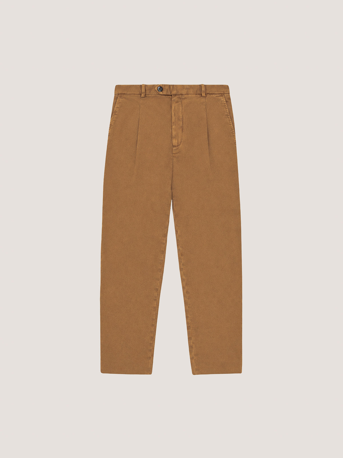 Pantalone formal gabardine twill velour touch