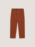 Pantalone formal gabardine twill velour touch
