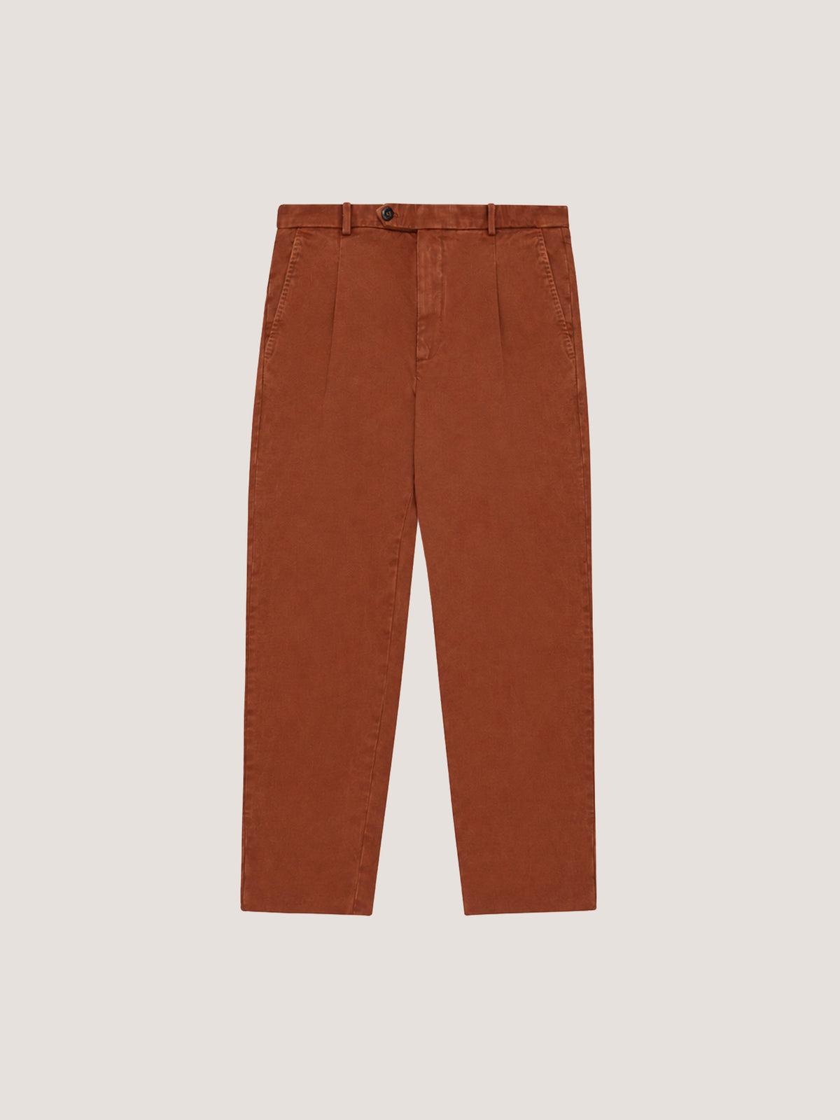 Pantalone formal gabardine twill velour touch