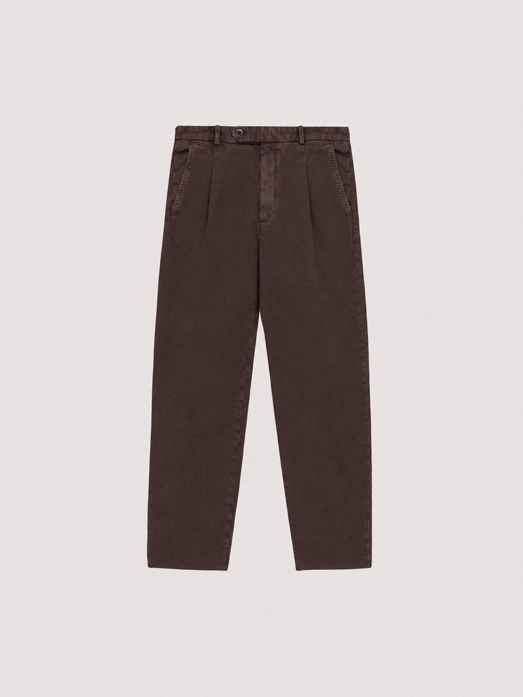 Pantalone formal gabardine twill velour touch