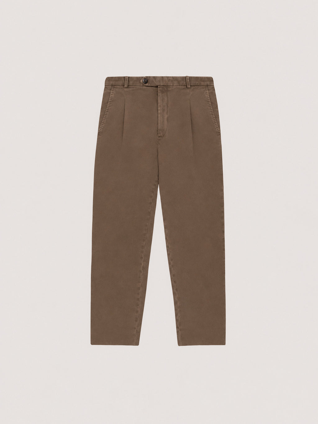 Pantalone formal gabardine twill velour touch