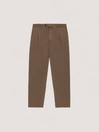 Pantalone formal gabardine twill velour touch