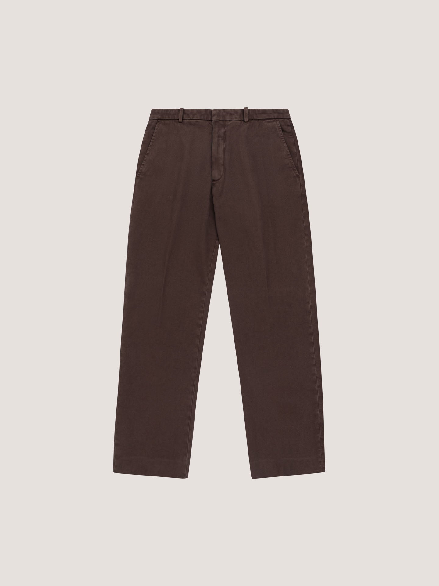 Pantalone new regular gabardine velour touch