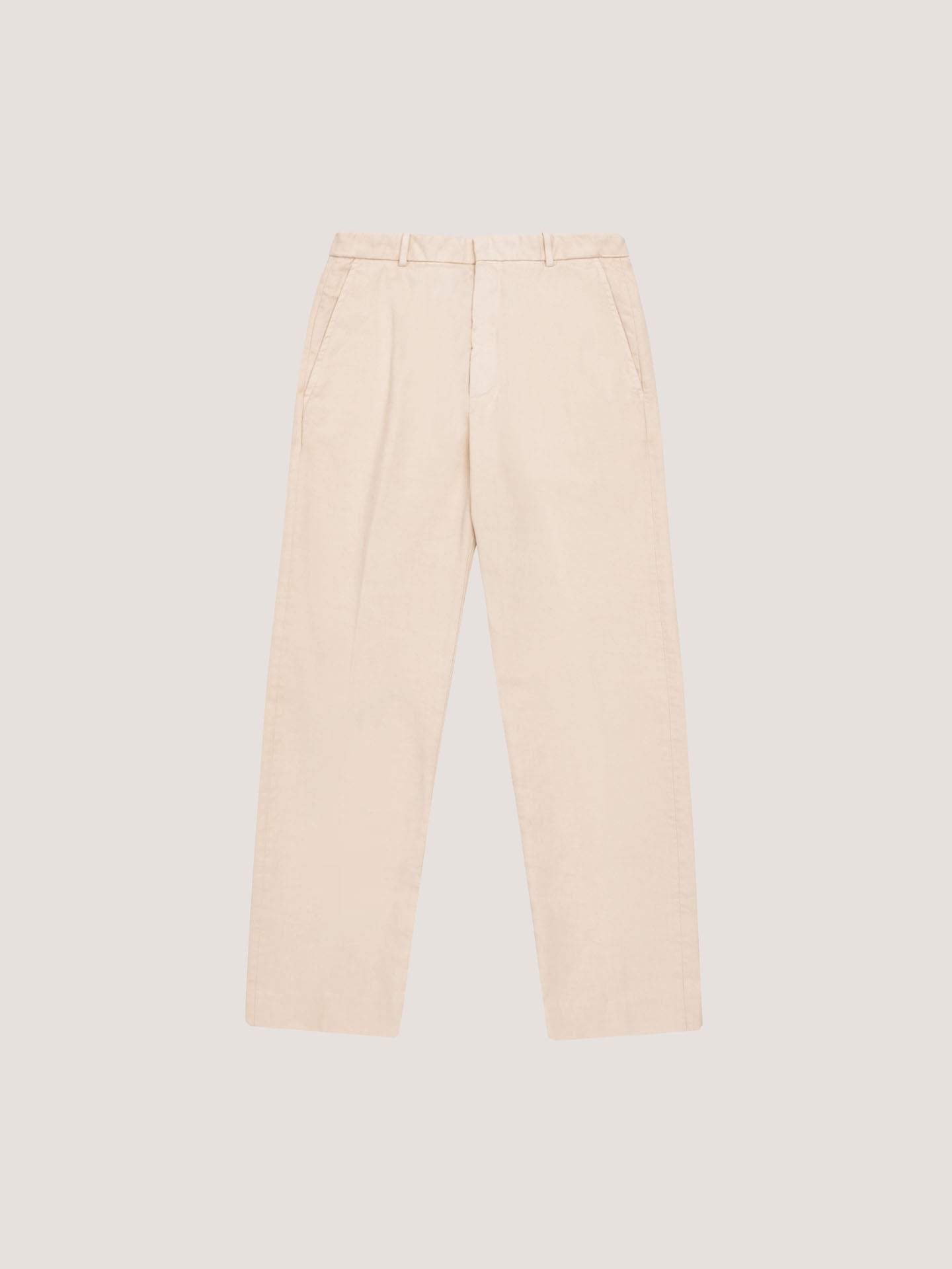 Pantalone new regular gabardine velour touch