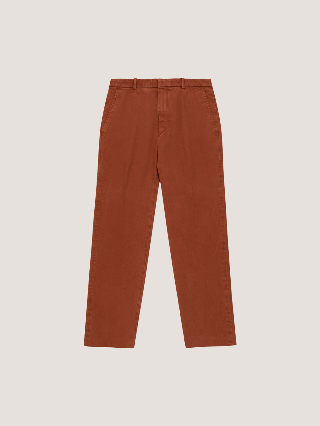 Pantalone new regular gabardine velour touch