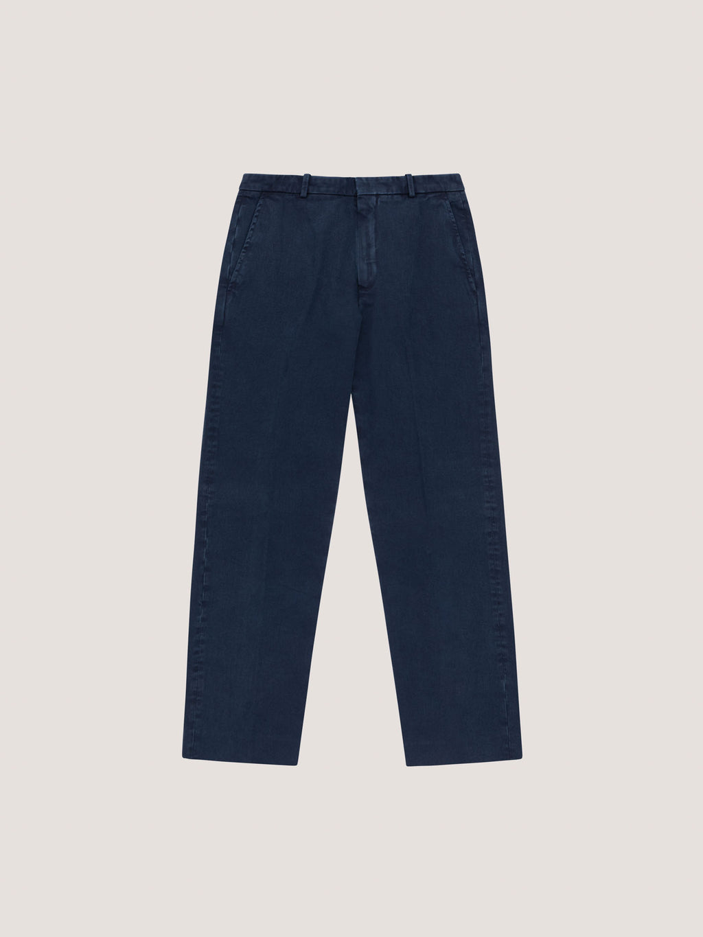 Pantalone new regular gabardine velour touch