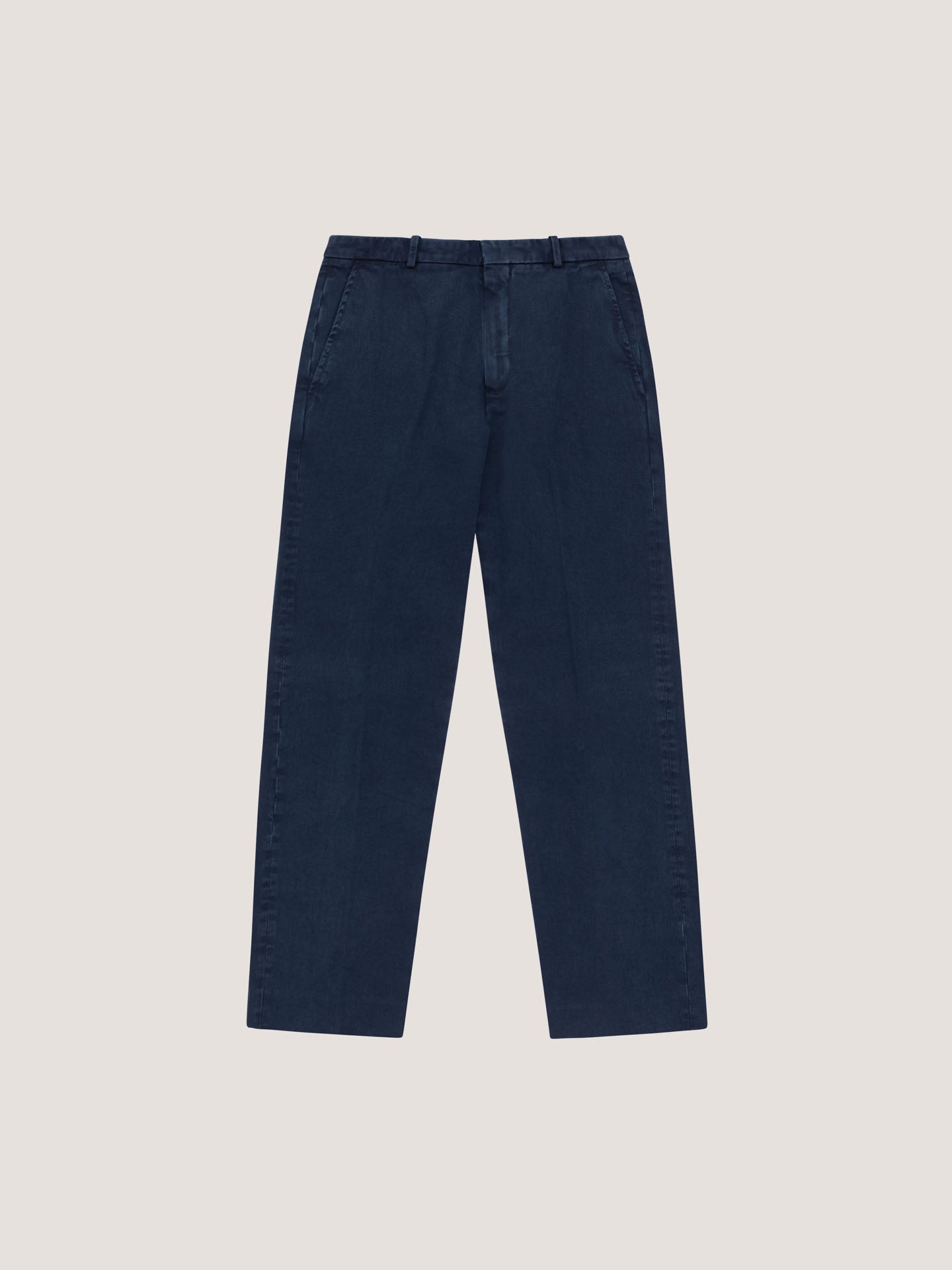 Pantalone new regular gabardine velour touch