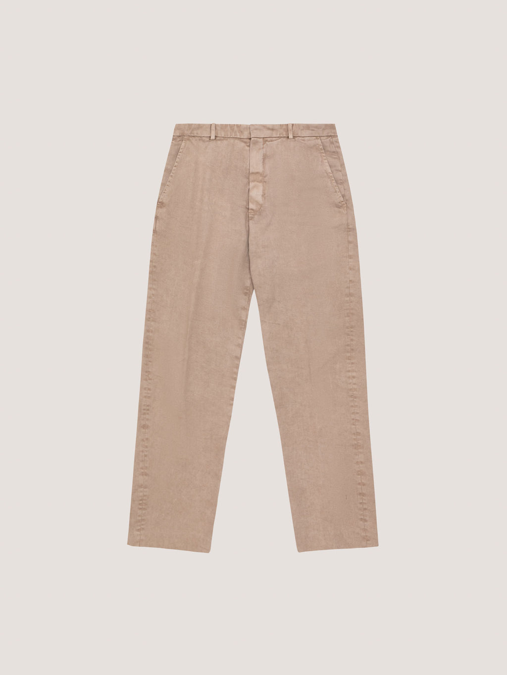Pantalone new regular gabardine velour touch