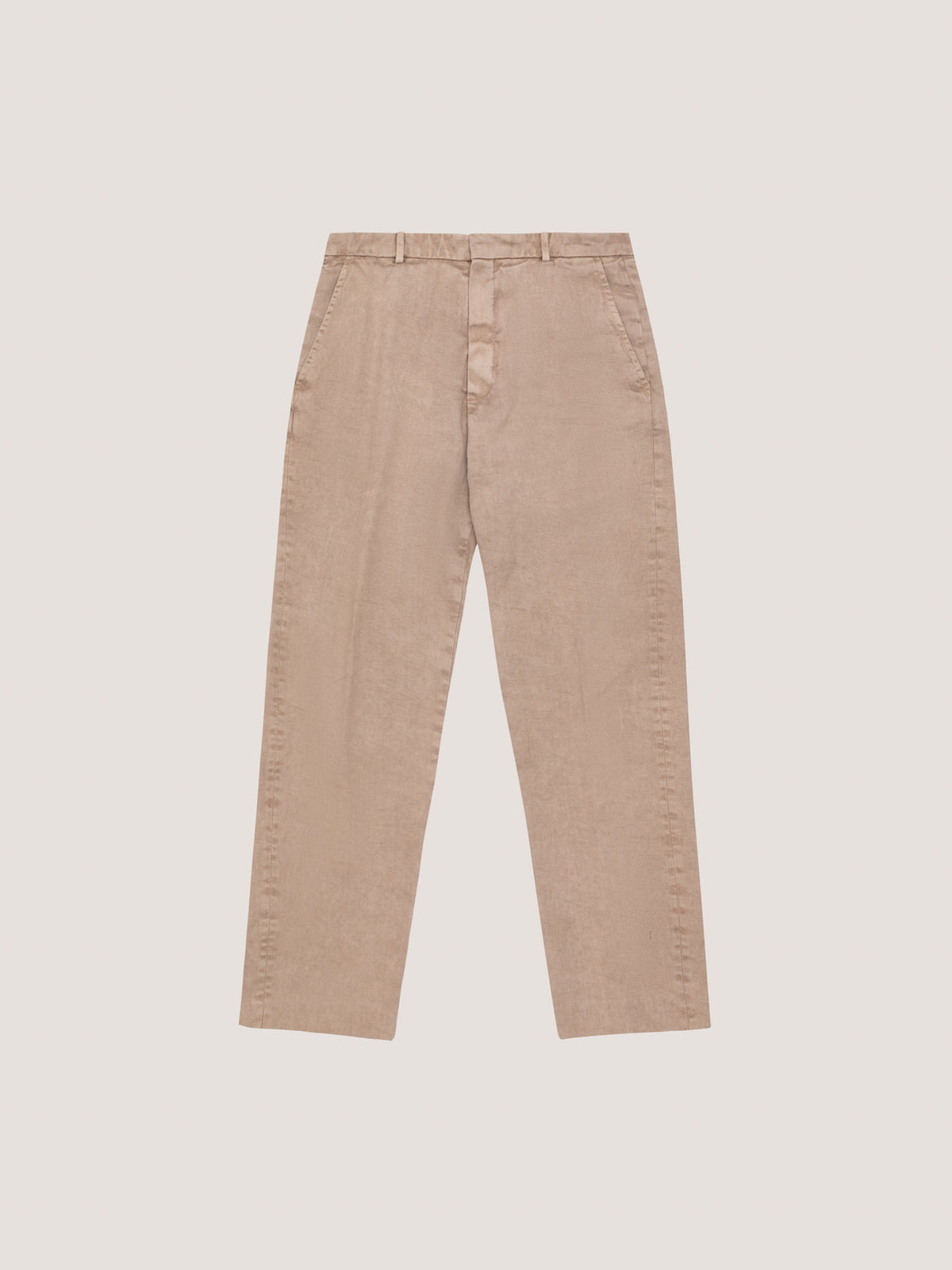 Pantalone new regular gabardine velour touch