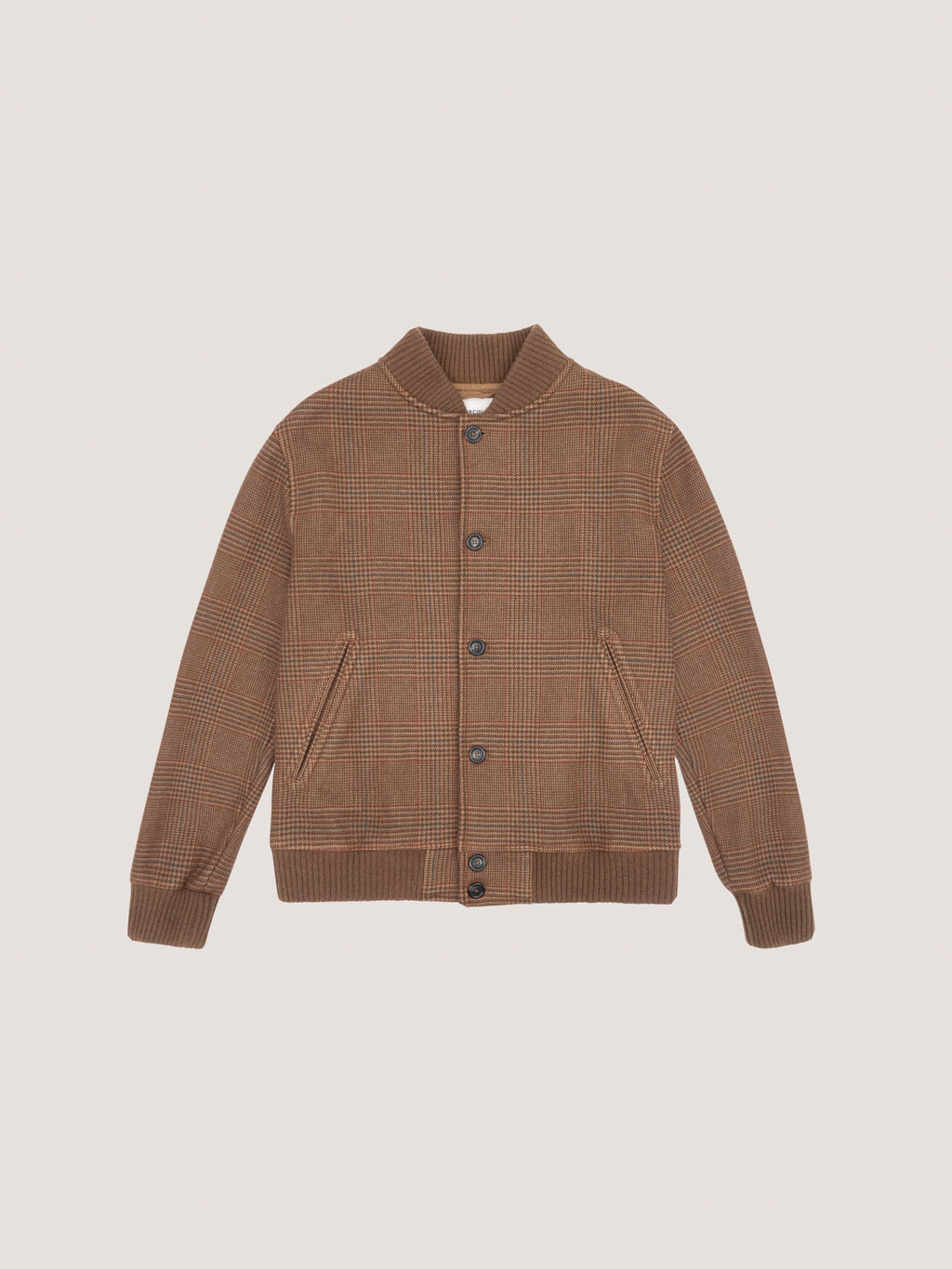 Bomber wool check