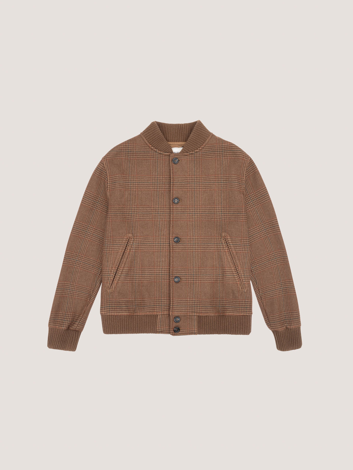 Bomber wool check