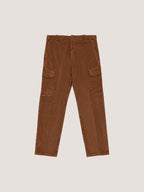 Pantalone cargo corduroy stretch