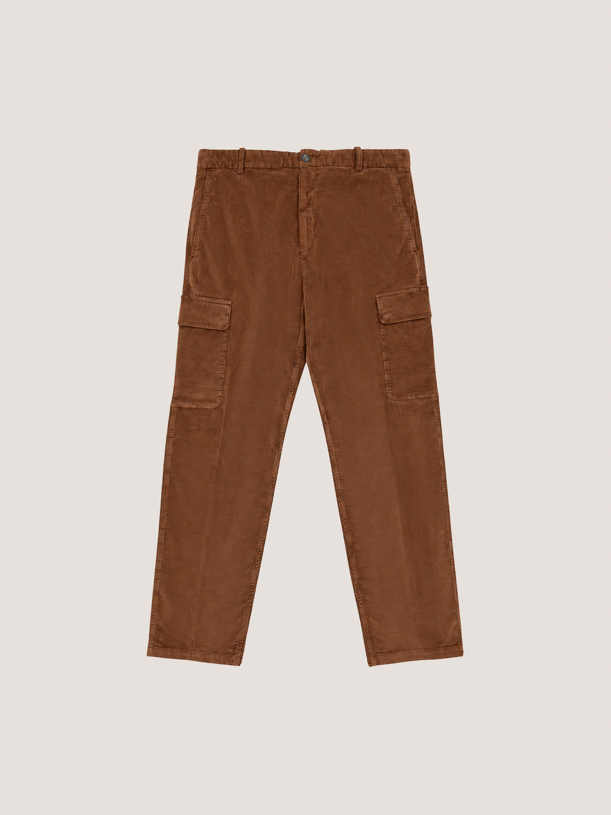 Pantalone cargo corduroy stretch