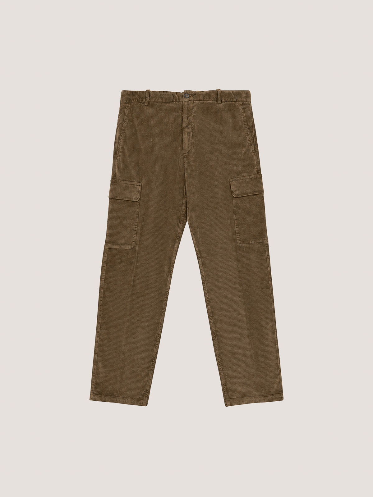Pantalone cargo corduroy stretch