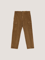 Pantalone cargo corduroy stretch