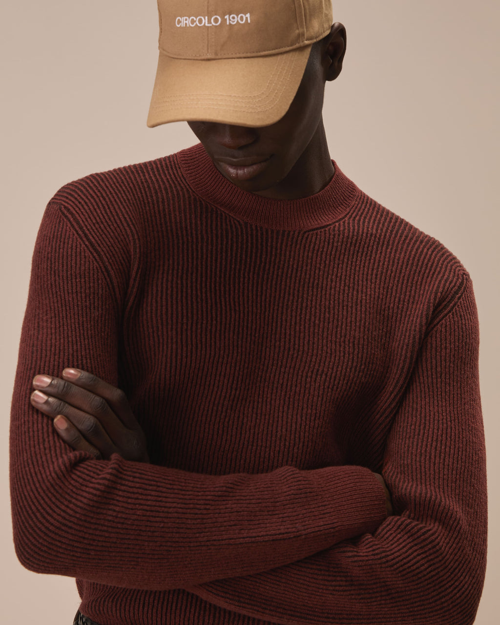 Maglia girocollo in lana