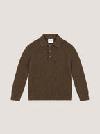 Polo in lana merino fine