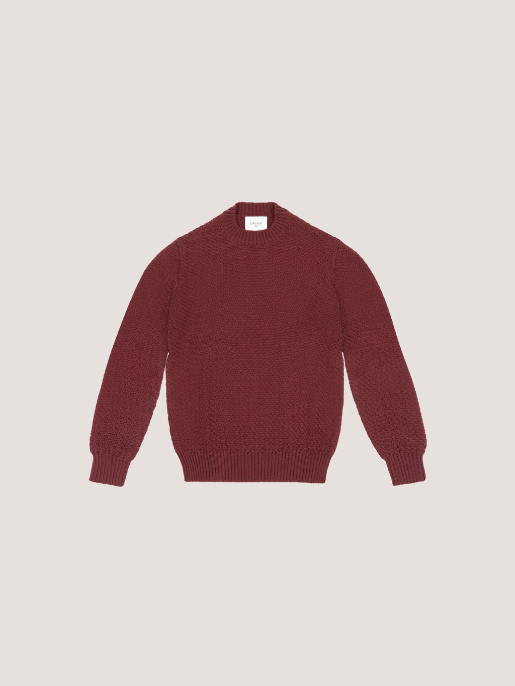 Girocollo boxy in lana merino fine