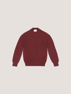 Girocollo boxy in lana merino fine
