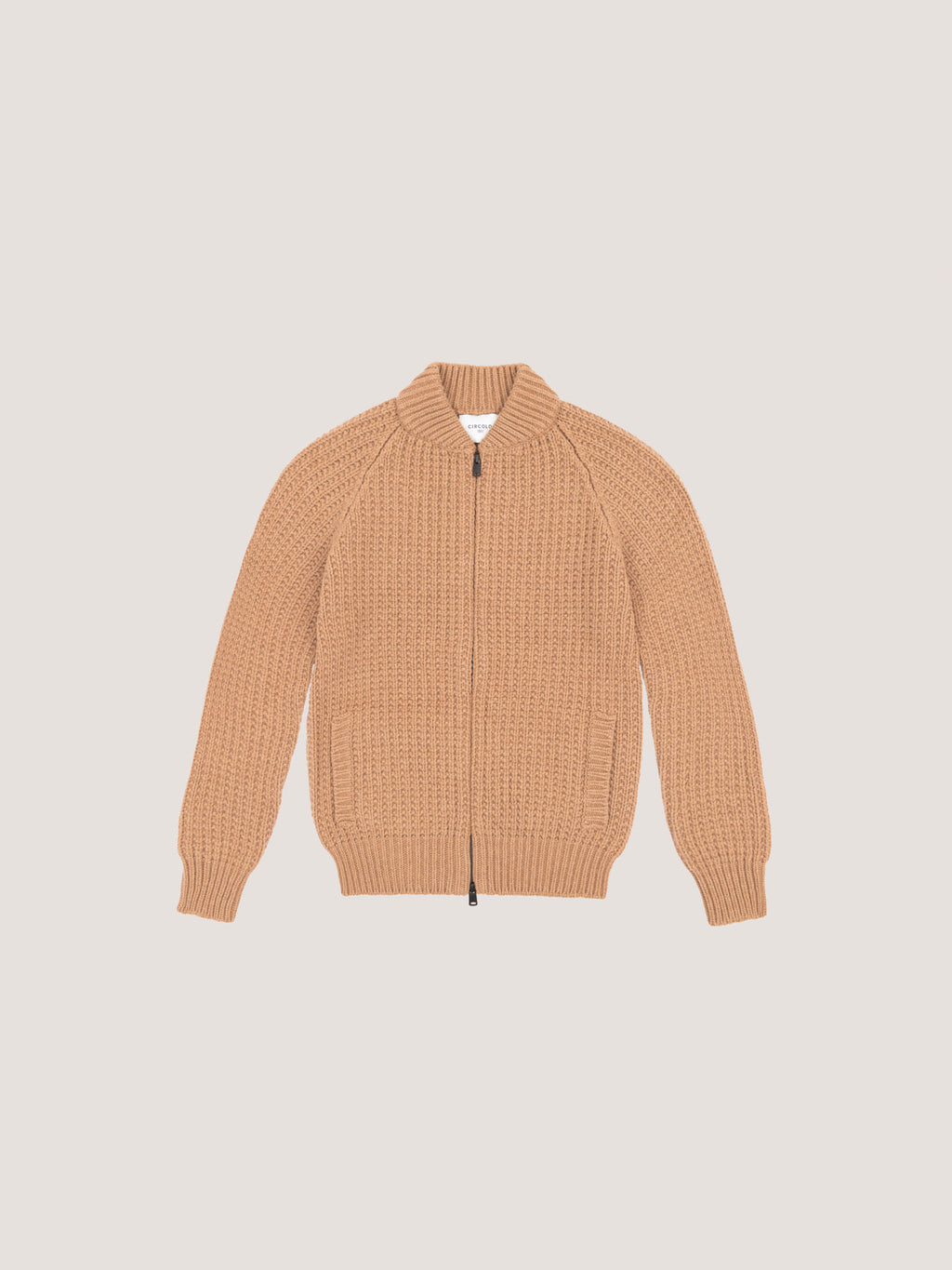 Bomber in lana grain stitch
