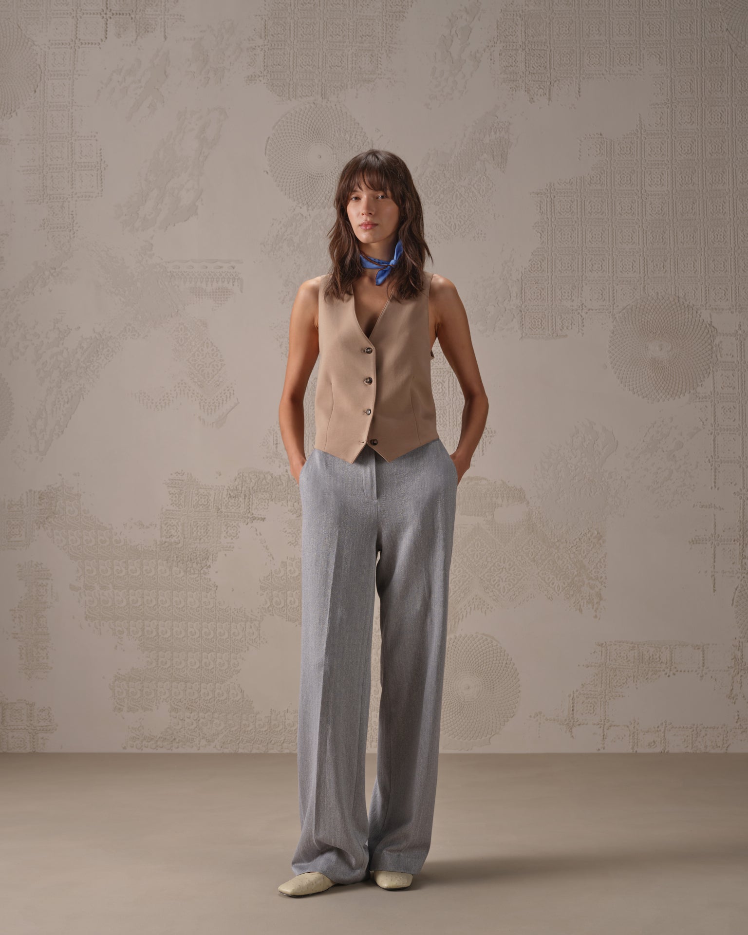 Waistcoat in Light Fleece