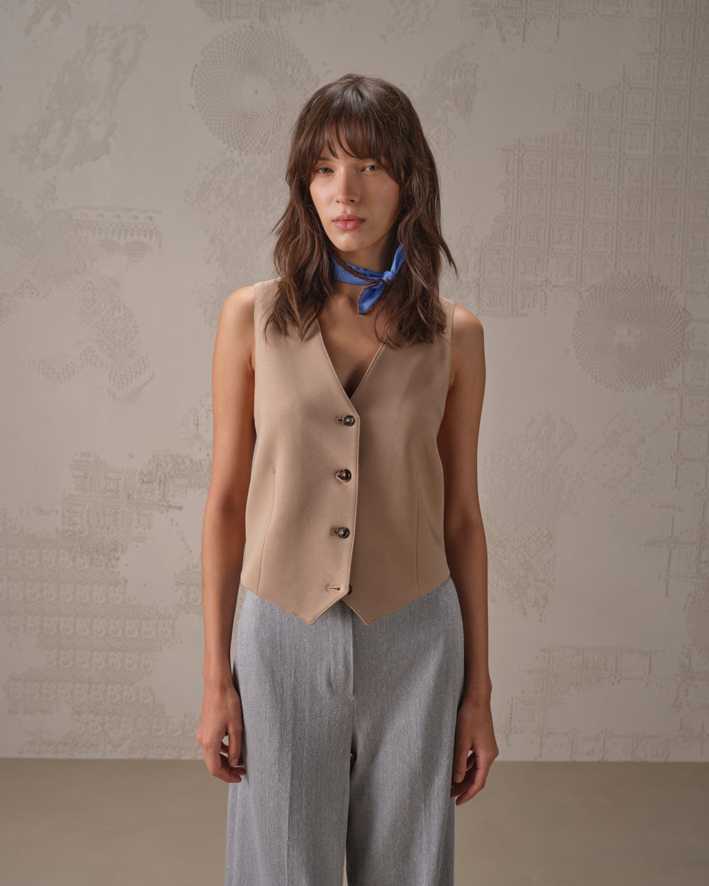 Waistcoat in Light Fleece