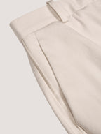 Satin masculine trousers