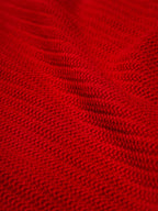Eyelet pattern polo shirt