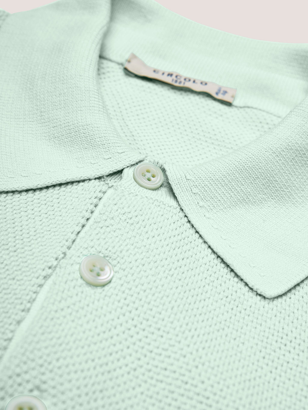 Fancy Knit polo shirt
